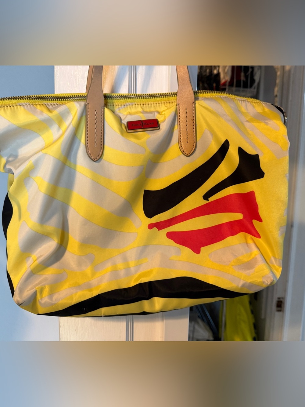 Cole Haan Nylon Handbag -Colorful!